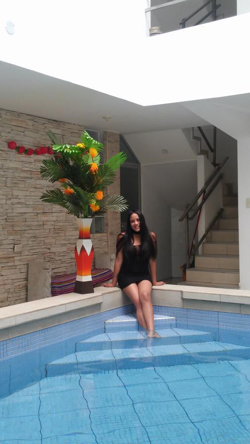 Hospedaje Casa Blanca Beach Cajamarca Esterno foto